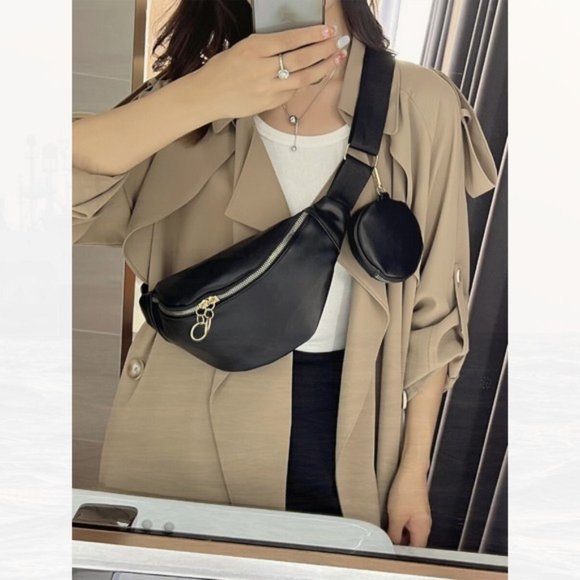 New Pack With Coin Purse Black 145 - Picture 2 of 4